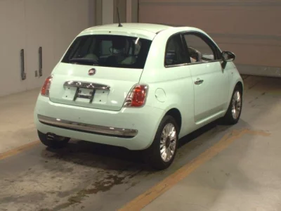Fiat 500  с аукциона в Японии
