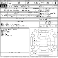 Subaru XV лот № 30742 оценка 4  с аукциона в Японии 11
