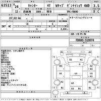 Mitsubishi CANTER лот № 63513 оценка 3.5  с аукциона в Японии 2