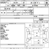 Mitsubishi CANTER лот № 63529 оценка RA  с аукциона в Японии 2