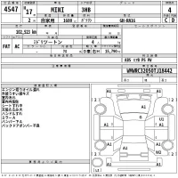 BMW MINI лот № 4547 оценка 4  с аукциона в Японии 2