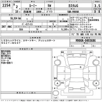 Toyota ROOMY лот № 2254 оценка 3.5  с аукциона в Японии 2