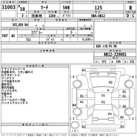 Nissan MARCH лот № 31003 оценка R  с аукциона в Японии 2
