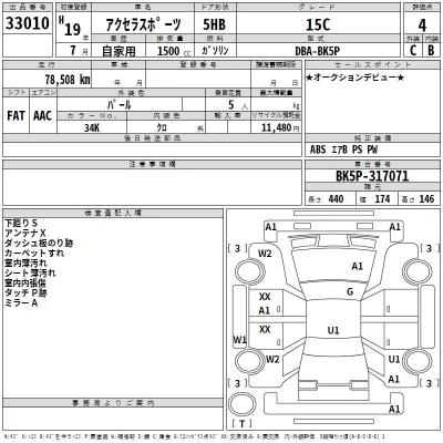 Mazda AXELA  с аукциона в Японии