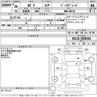 Lexus RC F лот № 10009 оценка RA  с аукциона в Японии 2