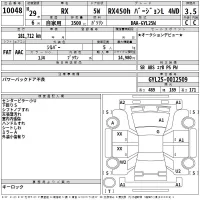Lexus RX лот № 10048 оценка 3.5  с аукциона в Японии 2