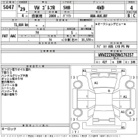 Volkswagen GOLF лот № 5047 оценка 4  с аукциона в Японии 2