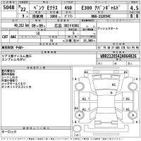 Mercedes-Benz E CLASS лот № 5048 оценка 4.5  с аукциона в Японии 2