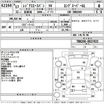 Toyota REGIUS ACE VAN  с аукциона в Японии