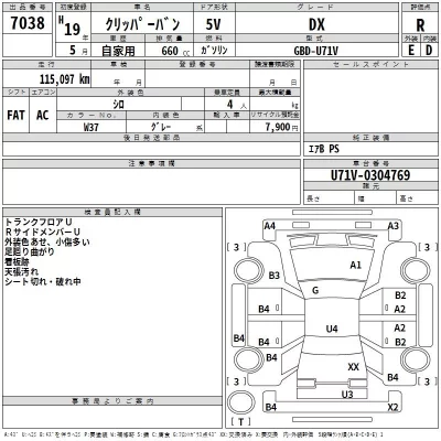 Nissan CLIPPER VAN  с аукциона в Японии