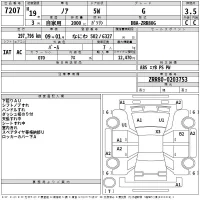 Toyota NOAH лот № 7207 оценка 3.5  с аукциона в Японии 2