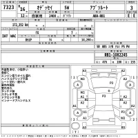 Honda ODYSSEY лот № 7323 оценка 3  с аукциона в Японии 2