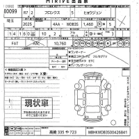 Suzuki FRONX лот № 80099 оценка X  с аукциона в Японии 10
