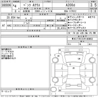 Mercedes-Benz A CLASS лот № 38006 оценка 3.5  с аукциона в Японии 11