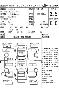 Nissan X-TRAIL лот № 15 оценка 3.5  с аукциона в Японии 6