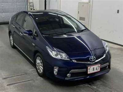 Toyota PRIUS PHV  с аукциона в Японии