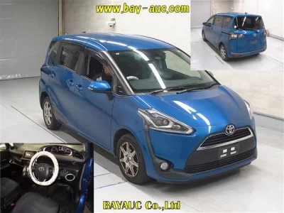 Toyota SIENTA  с аукциона в Японии