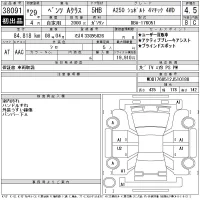 Mercedes-Benz A CLASS лот № 38091 оценка 4.5  с аукциона в Японии 11