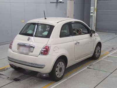 Fiat 500  с аукциона в Японии