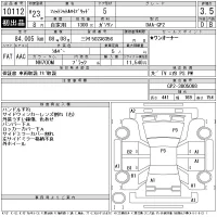 Honda FIT SHUTTLE лот № 10112 оценка 3.5  с аукциона в Японии 11