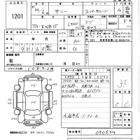 Nissan SUNNY лот № 1201 оценка 3.5  с аукциона в Японии 5