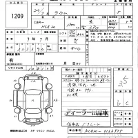 Toyota RAUM лот № 1209 оценка 3.5  с аукциона в Японии 5