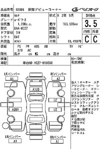 Nissan SERENA лот № 60088 оценка 3.5  с аукциона в Японии 7