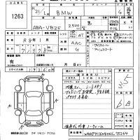 BMW 3-Series лот № 1263 оценка 3.5  с аукциона в Японии 5