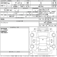 Honda VEZEL лот № 33164 оценка 4.5  с аукциона в Японии 11