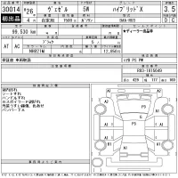 Honda VEZEL лот № 30014 оценка 3.5  с аукциона в Японии 11