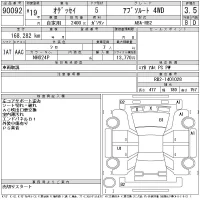 Honda ODYSSEY лот № 90092 оценка 3.5  с аукциона в Японии 11