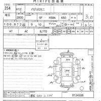 Mitsubishi PAJERO MINI лот № 254 оценка 3.5  с аукциона в Японии 10
