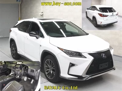 Lexus RX  с аукциона в Японии