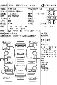 Volvo V60 лот № 60181 оценка 3.5  с аукциона в Японии 7