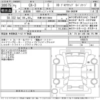 Mazda CX-3 лот № 30075 оценка R  с аукциона в Японии 9