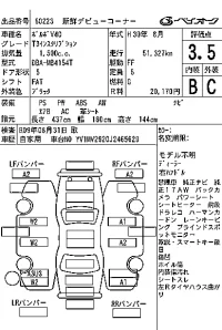 Volvo V40 лот № 60223 оценка 3.5  с аукциона в Японии 7