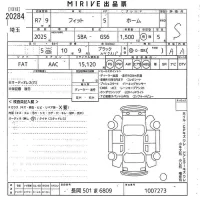 Honda FIT лот № 20284 оценка S  с аукциона в Японии 10