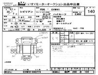 Nissan CIVILIAN лот № 140 оценка 3.5  с аукциона в Японии 4