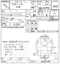 Mitsubishi OUTLANDER лот № 2033 оценка R  с аукциона в Японии 8
