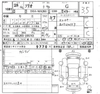 Suzuki SOLIO лот № 1081 оценка 3.5  с аукциона в Японии 4