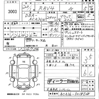 Toyota RAV4 лот № 3003 оценка 3.5  с аукциона в Японии 5