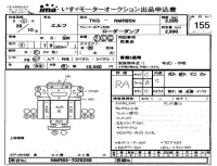 Isuzu ELF лот № 155 оценка RA  с аукциона в Японии 4