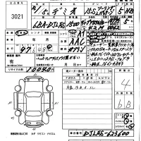 Mazda DEMIO лот № 3021 оценка 4  с аукциона в Японии 5