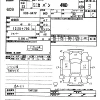 Mitsubishi MINICA лот № 609 оценка 3  с аукциона в Японии 3