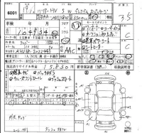 Toyota HARRIER лот № 6001 оценка 3.5  с аукциона в Японии 6