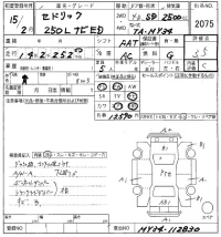 Nissan CEDRIC лот № 2075 оценка 3.5  с аукциона в Японии 8