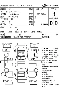 Hino RANGER лот № 30030 оценка R  с аукциона в Японии 5
