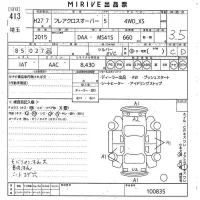 Mazda FLAIR лот № 413 оценка 3.5  с аукциона в Японии 10