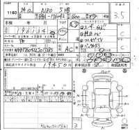 Mercedes-Benz A CLASS лот № 1160 оценка 3.5  с аукциона в Японии 4