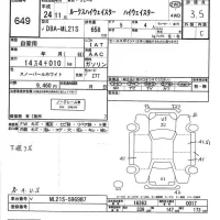 Nissan ROOX лот № 649 оценка 3.5  с аукциона в Японии 3